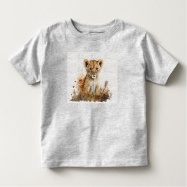 サファリの水の色のスケッチ – ライオンキング トドラーTシャツ