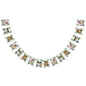 サファリの熱帯動物が毎月カスタマイズ可能な写真 バンティングフラッグ (全)