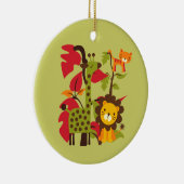 サファリの生命 セラミックオーナメント (右)