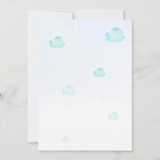 サファリの誕生日への招待2つの野生の招待 招待状 (裏面)