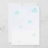 サファリの誕生日への招待2つの野生の招待 招待状 (裏面)