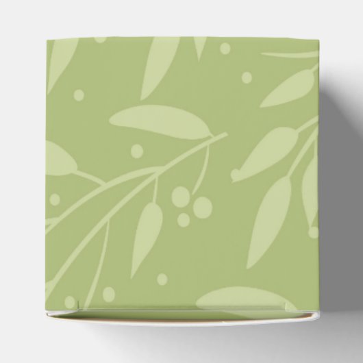 サファリの赤ちゃんシャワーのお気に入りボックス フェイバーボックス (上部)