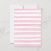 サファリの赤ちゃんシャワーサンキューカードfor a boy サンキューカード (裏面)