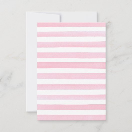 サファリの赤ちゃんシャワーサンキューカードfor a boy サンキューカード (裏面)