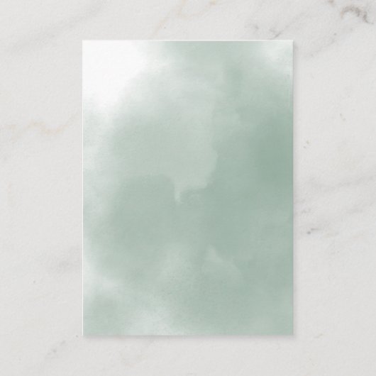 サファリの赤ちゃん動物の赤ちゃんシャワー推測ゲーム エンクロージャーカード (裏面)