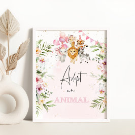 サファリは誕生日を祝う ポスター