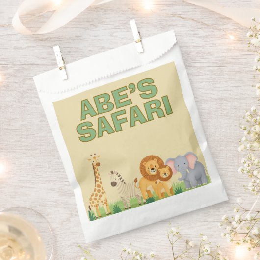 サファリアップシェリン誕生日お祝いバッグ フェイバーバッグ (クリップ留めされた状態)