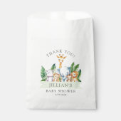 サファリアドベンチャーベビーシャワー フェイバーバッグ (正面)