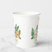 サファリアドベンチャーベビーシャワー 紙コップ (右)