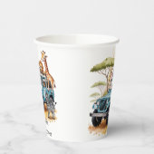 サファリアドベンチャーボーイ赤ちゃんシャワー 紙コップ (左)