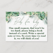 サファリアニマルジャングルグリーン&金ゴールドボーイ エンクロージャーカード (正面)