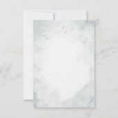 サファリアニマルズウォーター誕生日 |赤ちゃんシャワー サンキューカード (裏面)