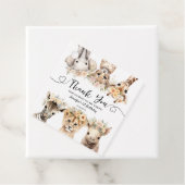 サファリアニマルズガール1st誕生日パーティー フェイバータグ (インサイチュ)