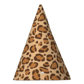 サファリアニマルズヒョウ誕生日 パーティーハット (右)