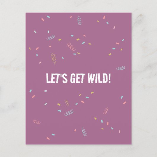 サファリアニマルズフォーエバーワイルドガールバジェット誕生日 (裏面)