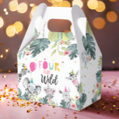 サファリアニマルズフォーエバーワイルド誕生日ピンクガール フェイバーボックス