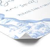 サファリアニマルズブルートイレデジュイベビーは甘い ポスター (角)