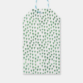 サファリアニマルズベビーシャワーメッセージカード ギフトタグ (裏面)