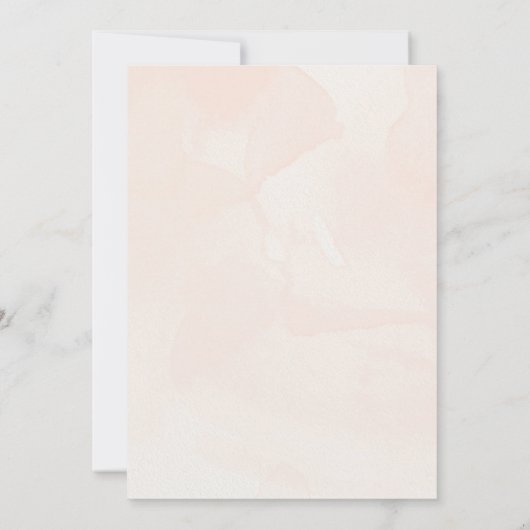 サファリアニマルズベビーシャワー招待状 招待状 (裏面)