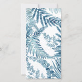 サファリアニマルズベビーシャワーI誕生日 サンキューカード (裏面)