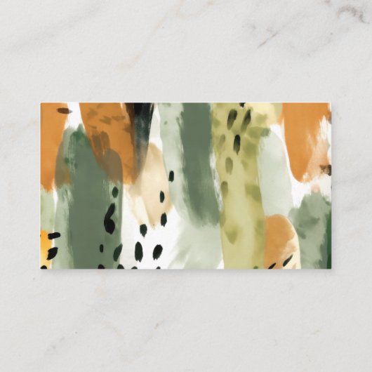 サファリアニマルズボホオムツラッフルチケット エンクロージャーカード (裏面)