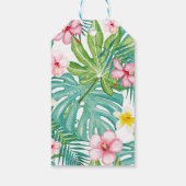 サファリアニマルズワイルドワンバースデーパーティーデコール ギフトタグ (裏面)