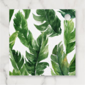 サファリアニマルズワイルドワンバースデーパーティーデコール フェイバータグ (裏面)