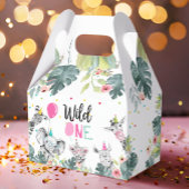 サファリアニマルズワイルドワン誕生日ピンクガール フェイバーボックス