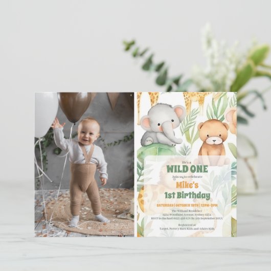 サファリアニマルズワイルドワン1日 招待状 (スタンド正面)