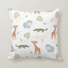 サファリアニマルズ装飾用クッション クッション