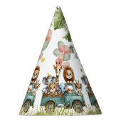 サファリアニマルズ誕生日 パーティーハット (右)