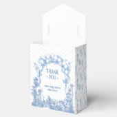 サファリアニマルダスティブルートワール男の赤ちゃんシャワー フェイバーボックス (オープン)