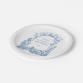 サファリアニマルダスティブルートワール男の赤ちゃんシャワー ペーパープレート (アングル)