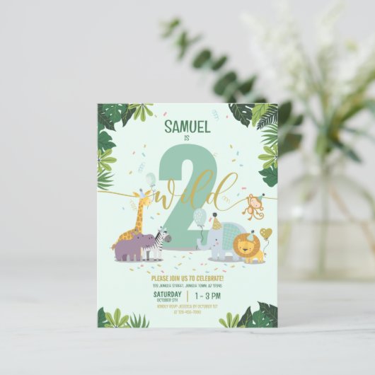 サファリアニマルツワイルドバジェットフォト誕生日 (スタンド正面)