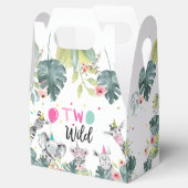 サファリアニマルツワイルド誕生日ピンクガール フェイバーボックス (オープン)