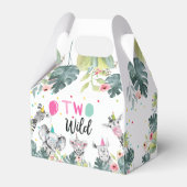 サファリアニマルツワイルド誕生日ピンクガール フェイバーボックス (正面サイド)