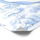 サファリアニマルトワールデジュエイベイブシャワーへようこそ ポスター (角)