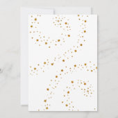 サファリアニマルバッファローフローラベビーシャワー 招待状 (裏面)