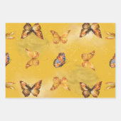 サファリアニマルフローラバターフリスプリント ラッピングペーパーシート (正面2)