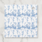 サファリアニマルブルートイル男の赤ちゃんシャワーシャワーシザーポップ フェイバータグ (裏面)