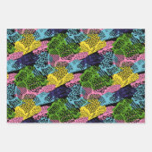 サファリアニマルプリントコレクション ラッピングペーパーシート (正面2)