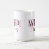 サファリアニマルプリント – ワイルドモノ コーヒーマグカップ (中央)