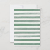 サファリアニマルベビシャワーサンキューカード サンキューカード (裏面)