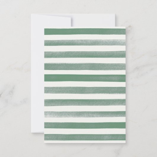 サファリアニマルベビシャワーサンキューカード サンキューカード (裏面)