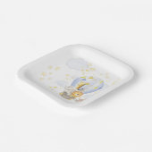 サファリアニマルホットエアバルーンプレート ペーパープレート (傾斜あり)