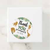 サファリアニマルワイルドワンジャングル金ゴールドサンキューボーイ フェイバータグ (インサイチュ)