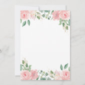 サファリアニマルワイルドワン赤面フローラ1st誕生日 サンキューカード (裏面)