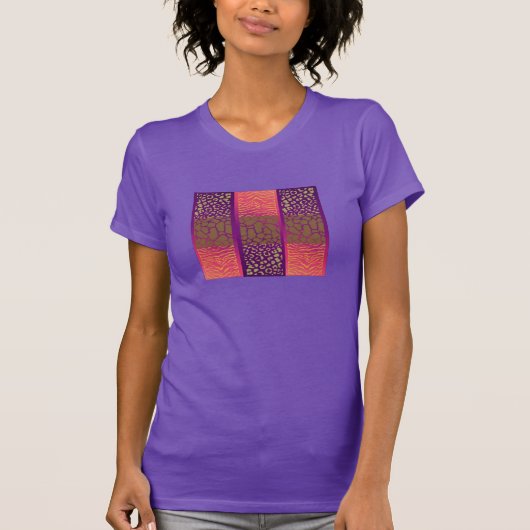 サファリアニマル柄Tシャツ Tシャツ (正面)