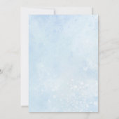 サファリアニマル誕生日招待状グリーンリーバースダ 招待状 (裏面)