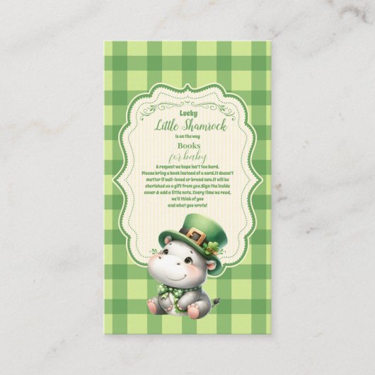 サファリアニムラッキーLittle SブックスforベビーEnclo エンクロージャーカード (正面)